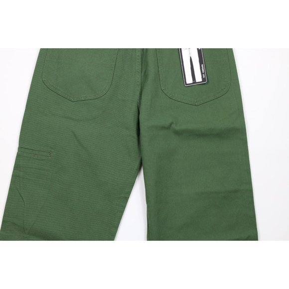 NOS Vtg 90s Marithe Francois Girbaud Mens 32x32 Baggy Relaxed Fit Jeans Green - Picture 9 of 11